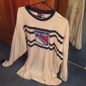 NY rangers long sleeve shirt